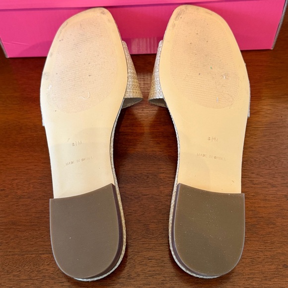 Lilly Pulitzer Nessa Slide Natural - Picture 11 of 11